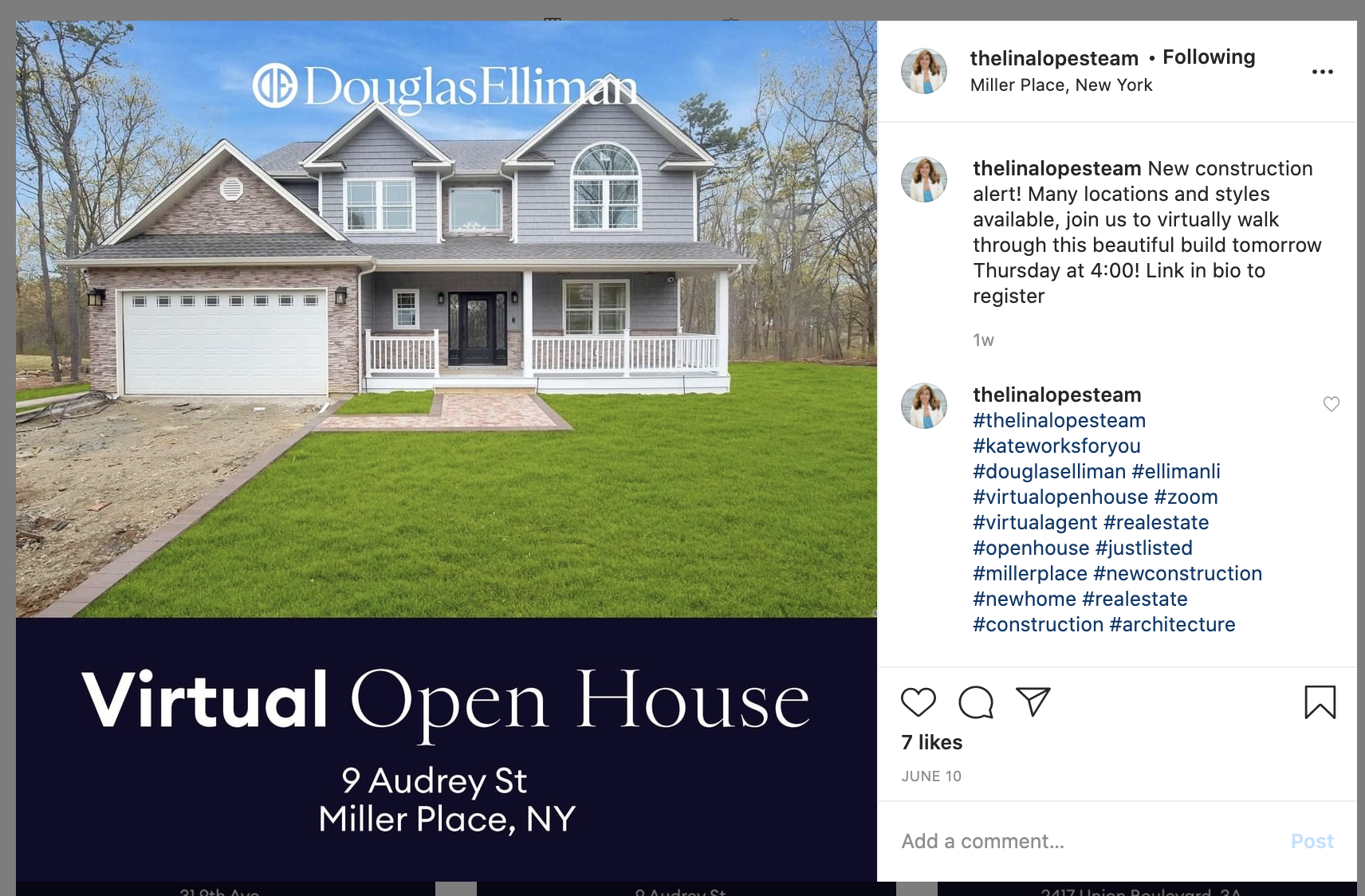 Lina Lopes Masters Virtual Open Houses